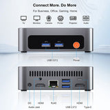 Ninkear M7 Mini PC, AMD Ryzen 5 7430U 6 Cores Max 4.3GHz, 16GB RAM 512GB SSD