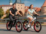 SAMEBIKE LO26 Plus 1000W galingas sulankstomas elektrinis dviratis
