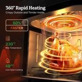 CHEFREE AF500 1700 W 6,5 l oro gruzdintuvė su išmaniuoju termometru