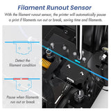 BIQU Hurakan 3D Printer, Klipper Firmware, Auto Leveling, Built-in Microprobe