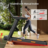 ROBORE SF20 Foldable Treadmill with 15% Incline, 12km/h