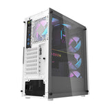 Darkflash DK351 computer case (white) + 4 RGB fans