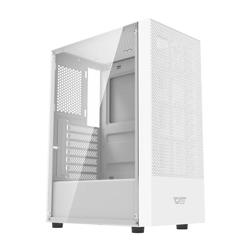 Darkflash A290 computer case (white) + 3 RGB fans