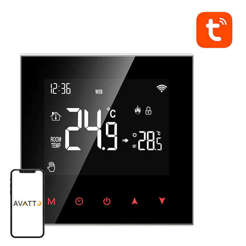 Avatto WT100 3A Wi-Fi Smart Boiler Thermostat TUYA
