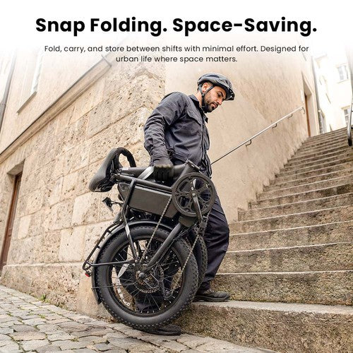 Touroll S3 Step-Thru Electric Bike, 250W Motor, 36V 13Ah