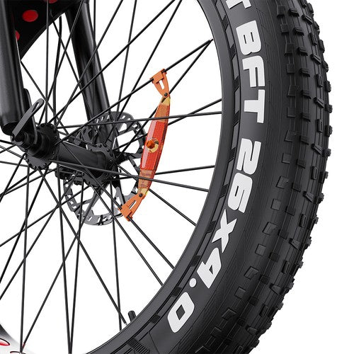 DRVETION CTR26 1000W Electric Bike, 26"×4.0" Fat Tire, 48V 15Ah Samsung