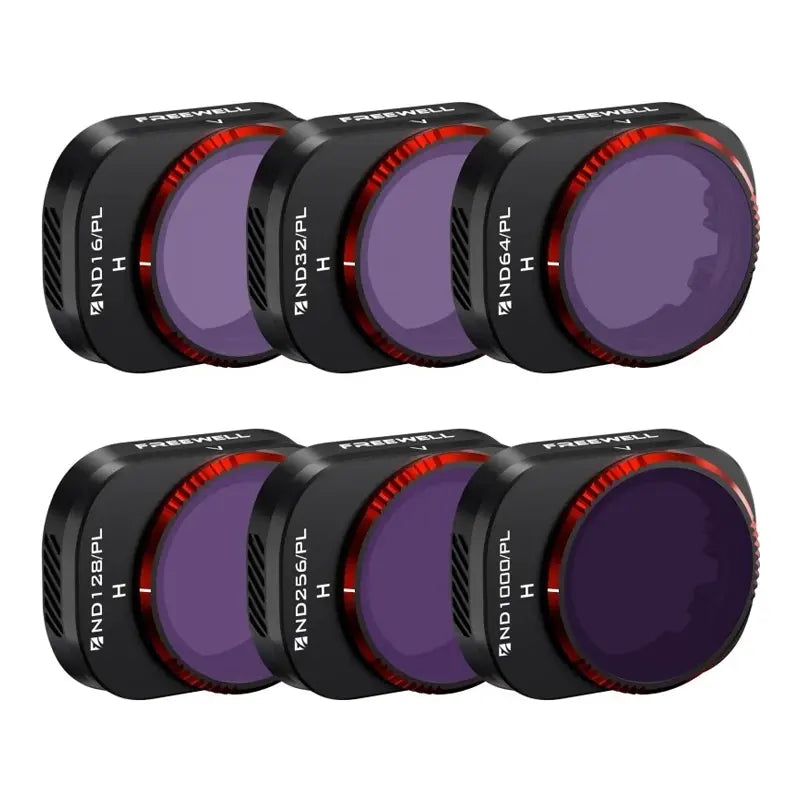 Set of 6 Filters Bright Day Freewell for DJI Mini 4 Pro