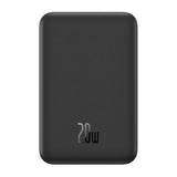 Magnetic Mini Powerbank Baseus 5000mAh, USB-C 20W (black)