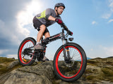 SAMEBIKE LO26 Plus 1000W galingas sulankstomas elektrinis dviratis