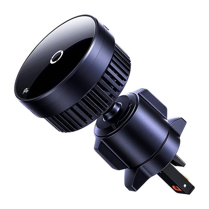 Baseus MagPro car mount with 15W Qi2.0 inductive charger (black)
