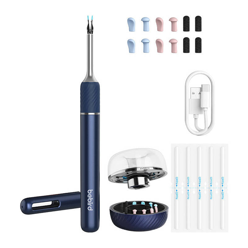 Otoscope with ear cleaning camera Bebird Note 5 pro (blue)