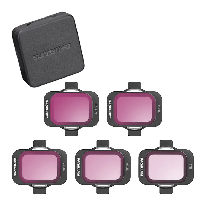 Set of 5 Filters Sunnylife ND 8/16/32/64/128 for DJI Avata 2