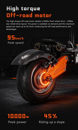 BOYUEDA M2 Elektrinis Paspirtukas, 2x 10000W, 95km/h