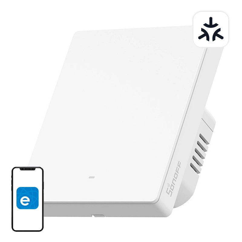 Matter SONOFF M5-1C-80W WiFi smart wall switch (1-channel, for frame)