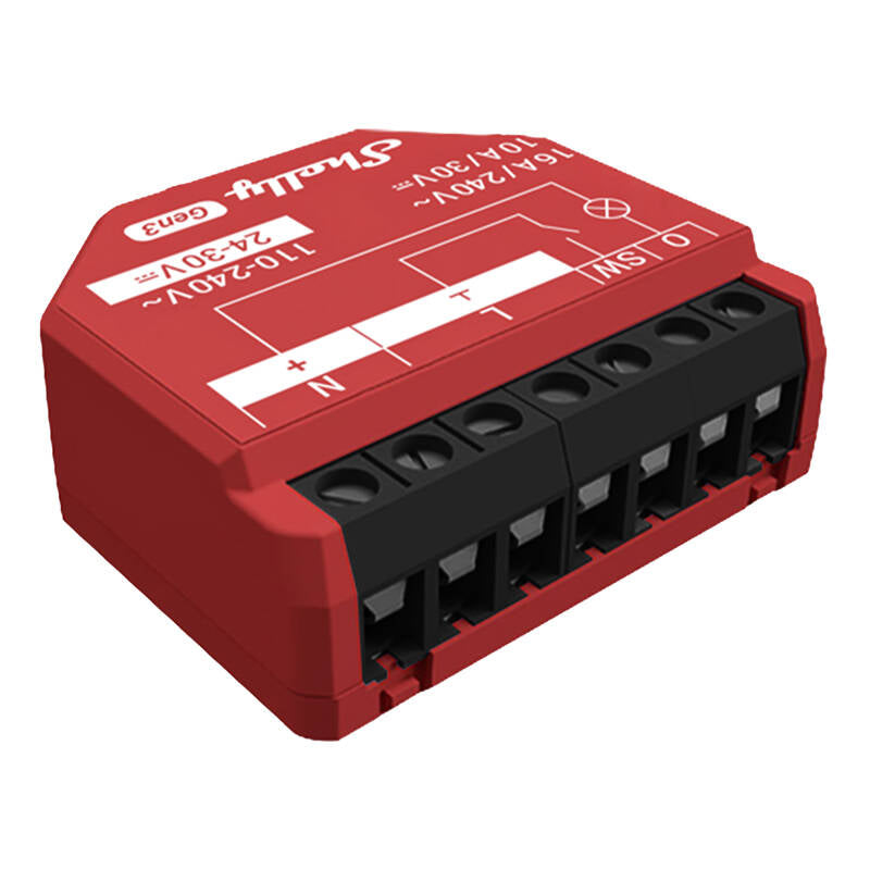 Shelly 1PM Gen3 Controller, WiFi/Bluetooth