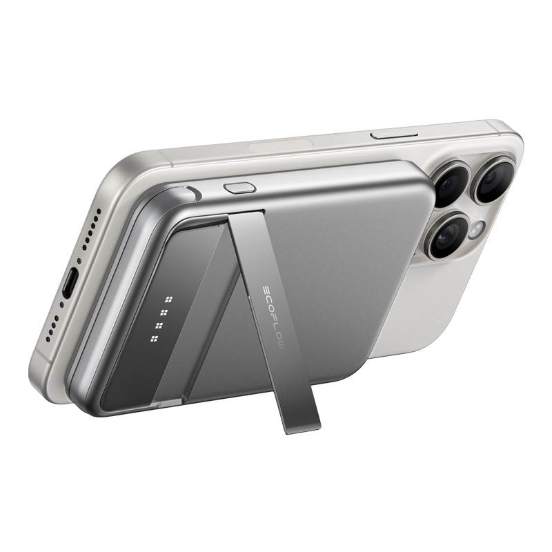EcoFlow RAPID magnetic powerbank, 5000mAh, (silver).