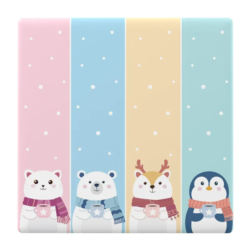Decorative cover / cap for the T5 SONOFF Cartoon 4C touch switch.