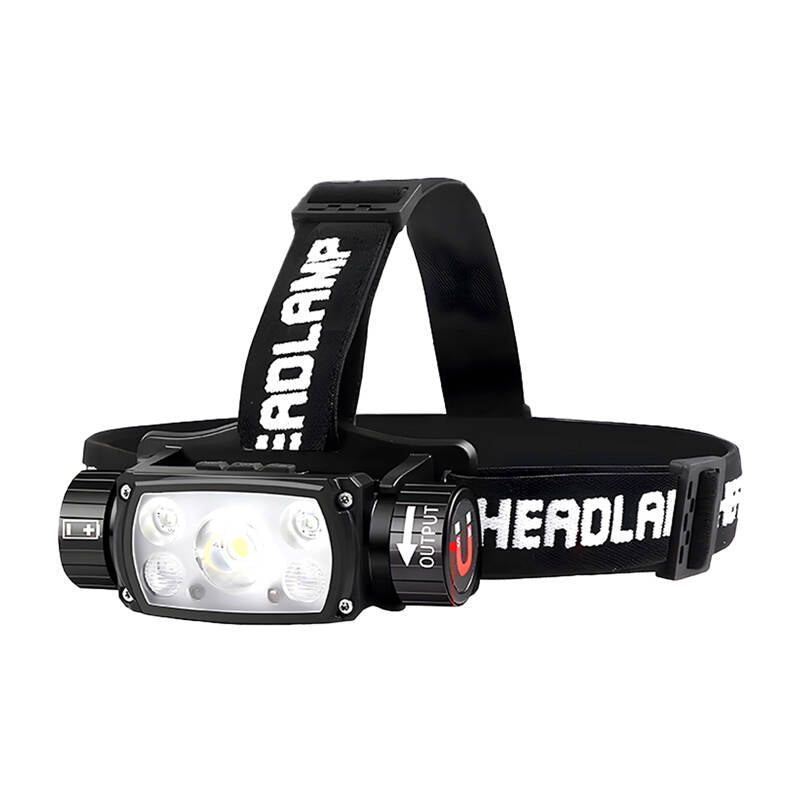 Superfire HE11 headlamp flashlight, 640 lm, 20W, 6 modes, 100m