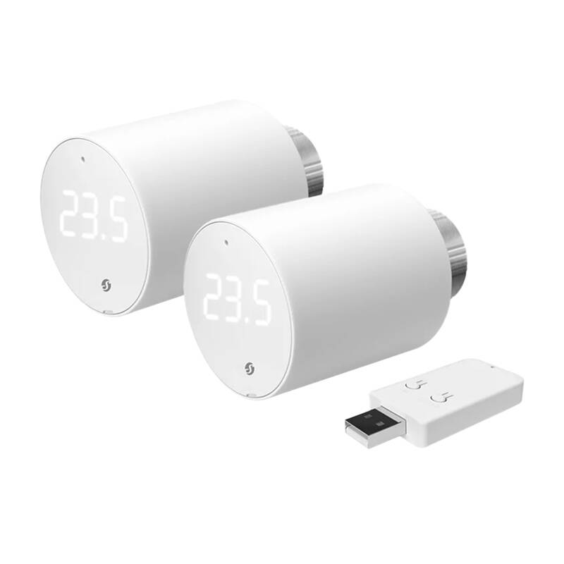 Shelly BLU TRV Thermostatic head, WiFi/Bluetooth (2 pieces with control unit)