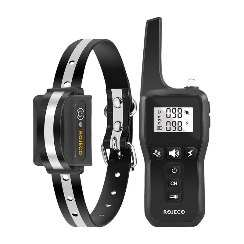 Rojeco 1000m electric bark collar PD529 (Black)