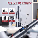 SmartAI H5 Handheld Cordless Vacuum Cleaner, 17KPa