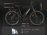 SAMEBIKE RS-A01 Pro-T Elektrinis Dviratis