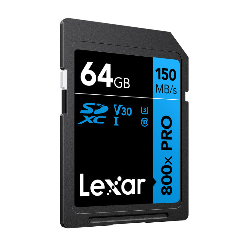 Lexar Professional 800x Pro SDXC 64GB memory card