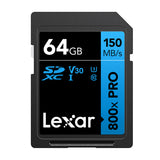 Lexar Professional 800x Pro SDXC 64GB memory card