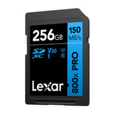 Lexar Professional 800x Pro SDXC 256GD memory card