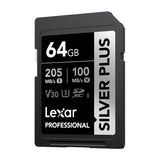 Lexar Professional SILVER PLUS SDXC 64GB memory card
