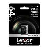Lexar Professional SILVER PLUS SDXC 64GB memory card