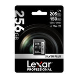 Lexar Professional SILVER PLUS SDXC 256GB memory card