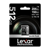 Lexar Professional SILVER PLUS SDXC 512GB memory card