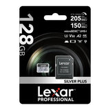 Karta pamięci Lexar High-Performance Silver Plus microSDXC 128GB + adapter