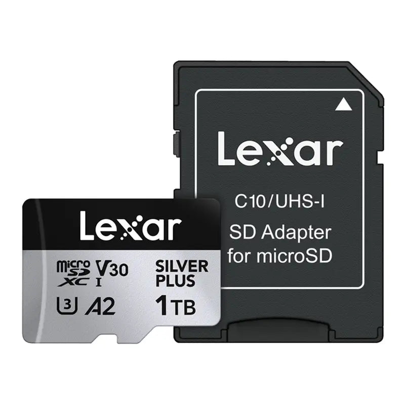 Karta pamięci Lexar High-Performance Silver Plus microSDXC 1TB + adapter