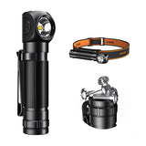 Superfire TH04-S,1000lmm USB-C headlamp flashlight