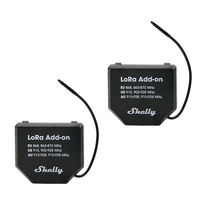 Set of 2 EU868 Relays for gen.3/4 Shelly LoRa Add-on