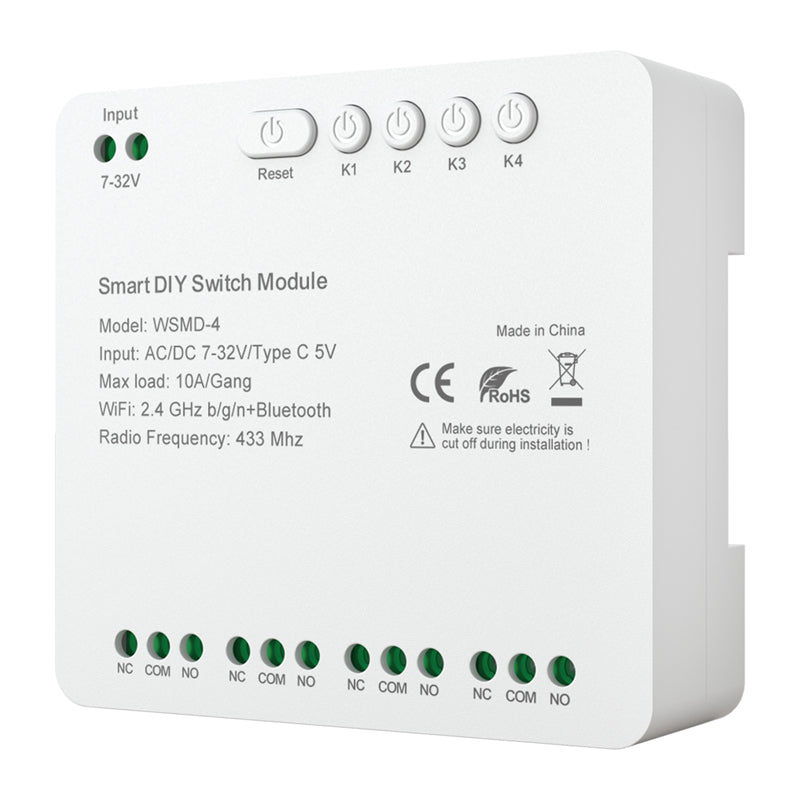 DIY Avatto WSMD-4 32V smart switch module