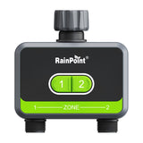 RainPoint 2-zone irrigation controller with app