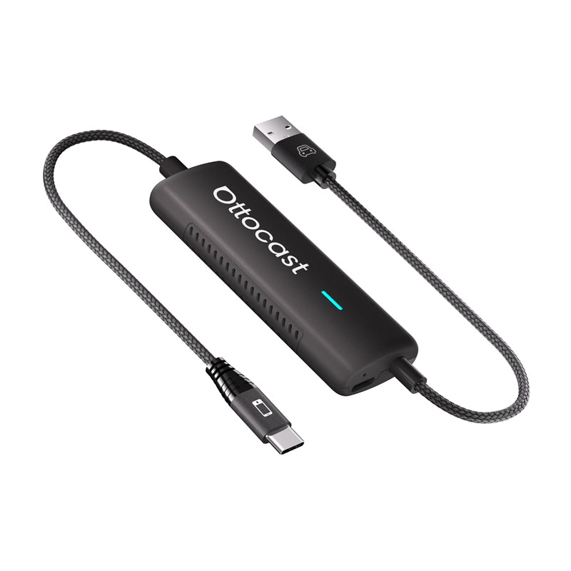 Ottocast wireless car adapter with MirrorCast