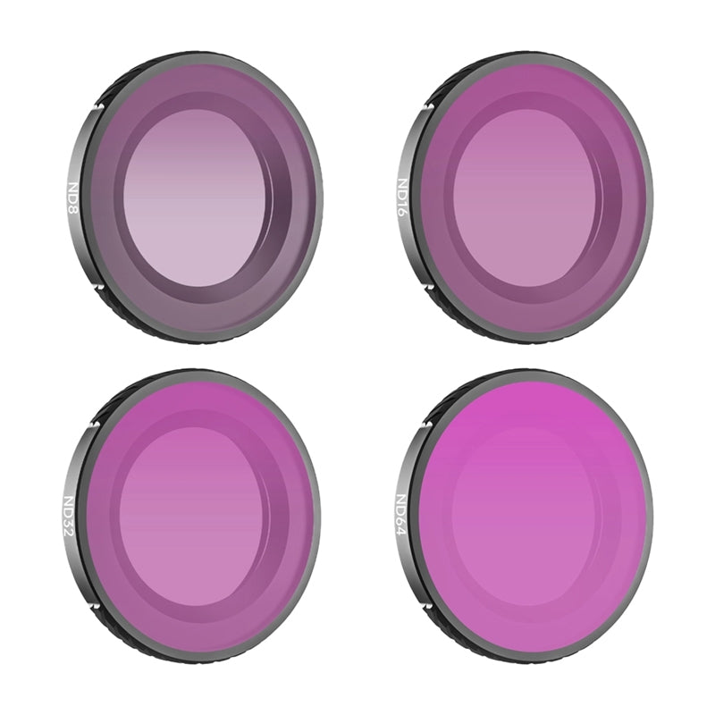 Set of 4 Sunnylife ND8 + ND16 + ND32 + ND64 filters for Osmo Nano