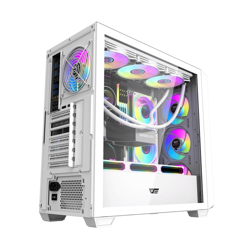 DarkFlash DS900WD computer case (white)