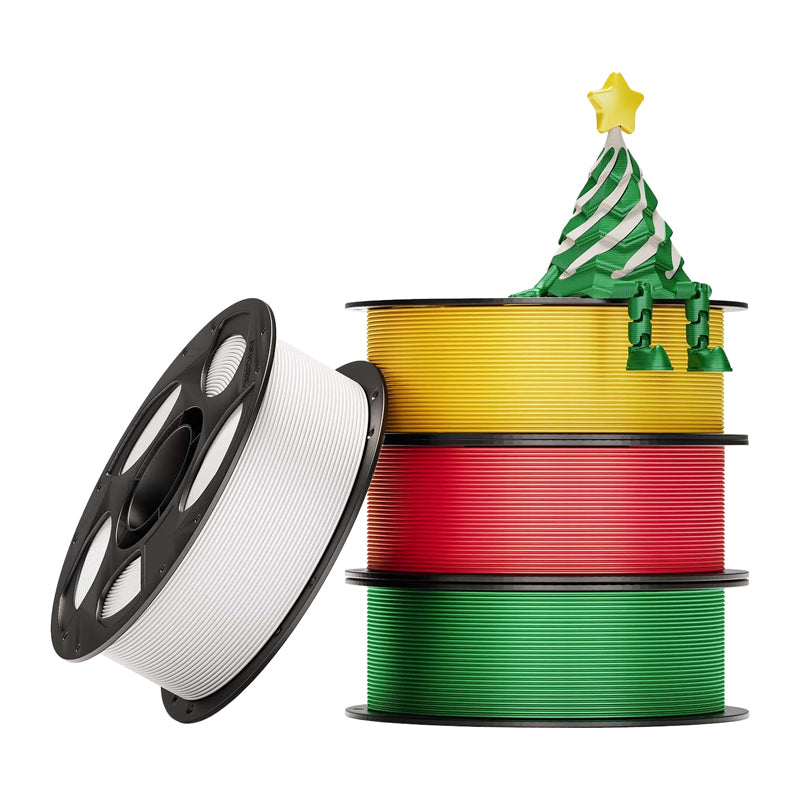 Christmas PLA Anycubic filament set (4 pcs).