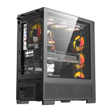 DarkFlash AIRNOVA computer case (black) + 3 fans