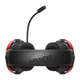 QCY Heroad VN200 Gaming Headphones (Black and Red)