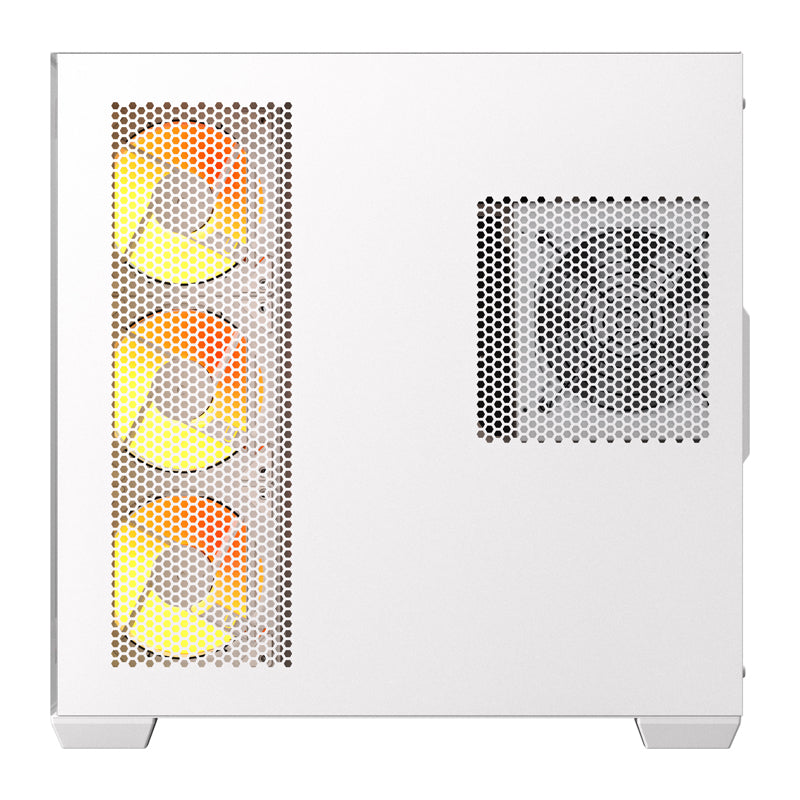 DarkFlash C280 computer case (white) + 7 fans