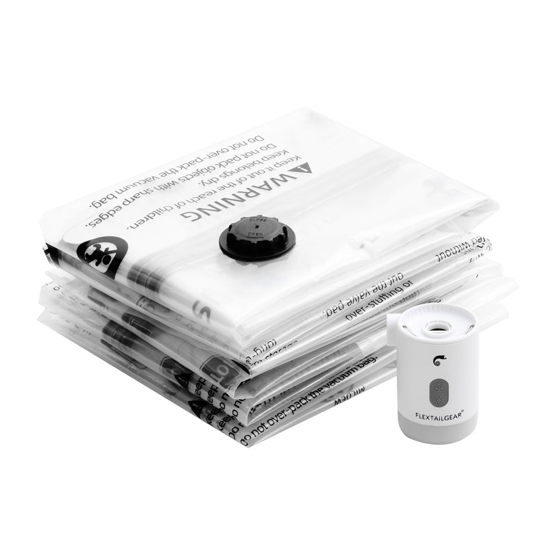 Flextail S vacuum storage bags