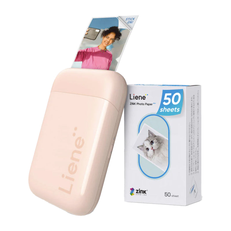 Liene Pearl 2x3" Portable Photo Printer (Pink)