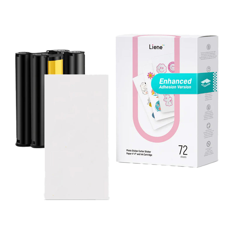 Liene PixCut printer paper, 4x7", 72 sheets
