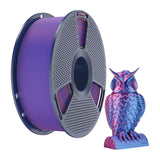 Sunlu PLA+ Silk Dual Color Filament (Red and Blue)